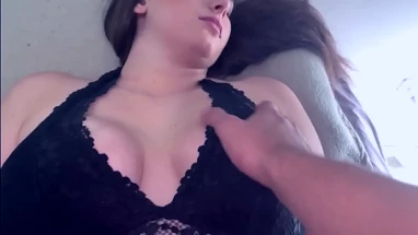 nerdy slut auditions by sucking and taking directors big black cock